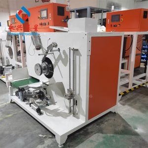 High Speed Automatic Strap Rewinder PP Fully Automatic Winder Machine