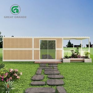 Durable Folding Container Home Built With Galvanized Steel Frames And Weather