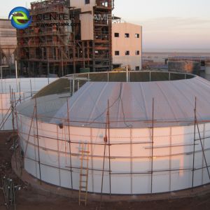 China Liquid Impermeable Bolted Steel Leachate Storage Tank on sale