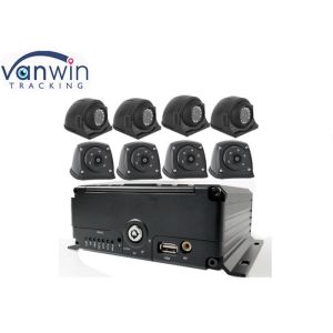 4G GPS 8ch HDD mobile video recorder With WIFI Vehicle Fleet Monitoring System