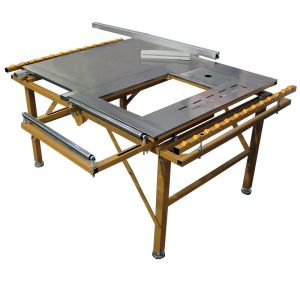 Easy to Operate Woodworking Sliding Table Saw Machine for Portable Panel Cutting