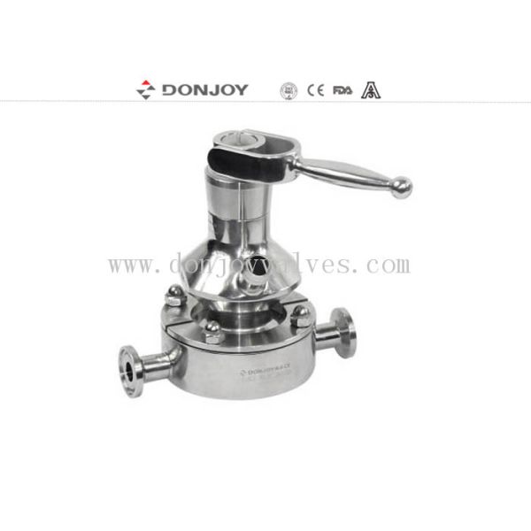 Quality Sanitary 316L Aseptic Sampling Valves With DN10 Pipeline Connector for sale