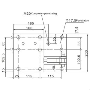 10 ton 20 ton Load Cell Mounting Modul Sensor Kit CMA-(M) Load Cell Mount for