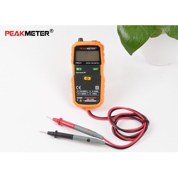Quality NCV Detection Handheld Digital Multimeter Auto Power Off Backlighting Function for sale