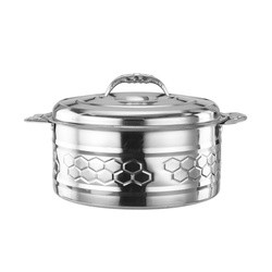 Double wall 3pcs cooking stock pot quality food cookware soup pot