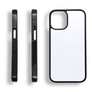 Printable Blank Plastic 2D Sublimation Phone Case With Aluminum Sheet For Iphone
