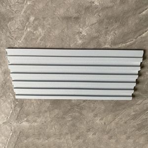 Groove Hollow Wood Plastic Composite Slatted WPC Wall Cladding Customization