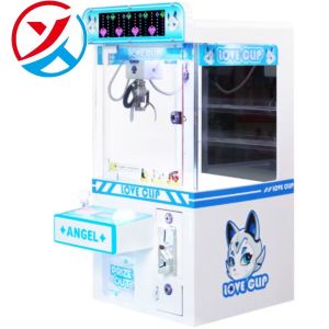 China LED Light Mini Claw Machine Hardware Cabinet With Plush Toys And Keychains on sale China LED Light Mini Claw Machine Hardware Cabinet With Plush Toys And Keychains on sale