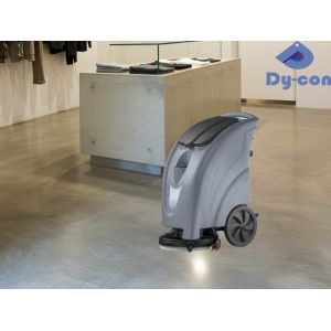 Highly Maneuverable Compact Floor Scrubbers For Retail Stores