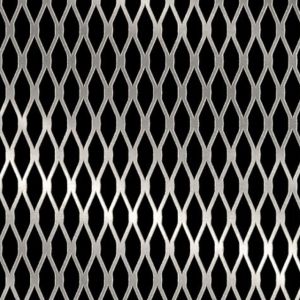 Custom Grating Expanded Metal Stretched And Punching Process Hexagonal Hole Type