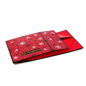 UV Varnish Foldable 350gsm Recycled Paper Gift Boxes