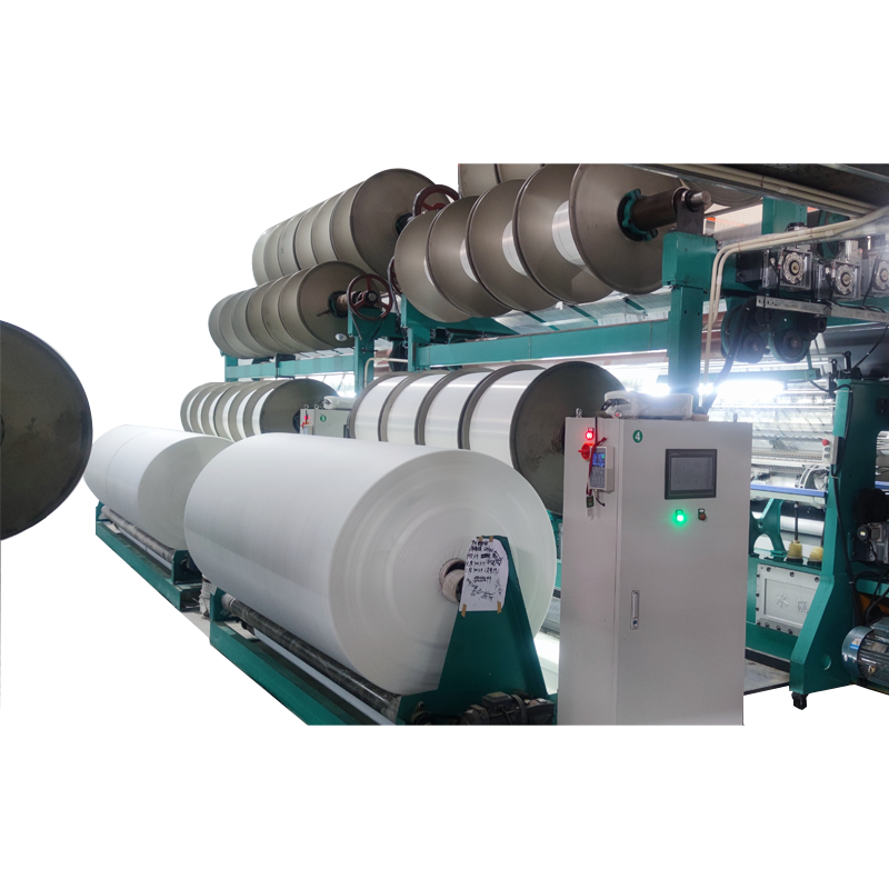 Over Length Plush Double Needle Bed Raschel Machine