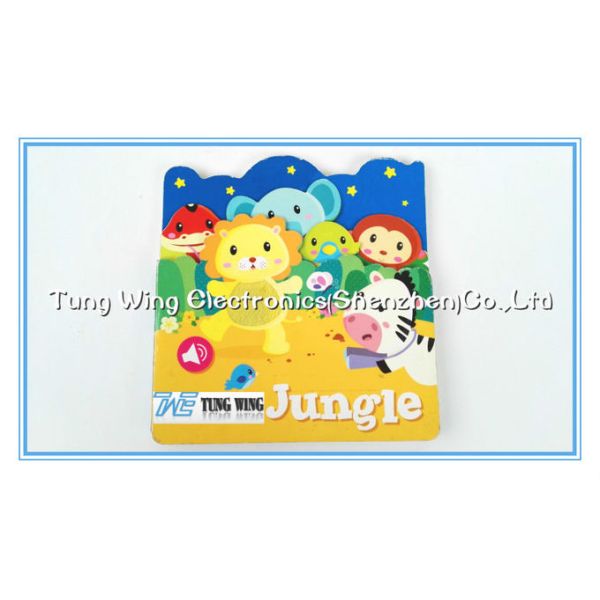 6 PET Button Baby Sound Module Plastic ABS For Animal Board Book