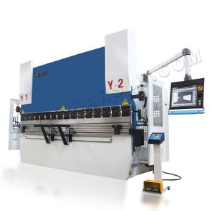 CNC Synchronized 110T DA66T Controller Capacity 3200mm Length Press Brake