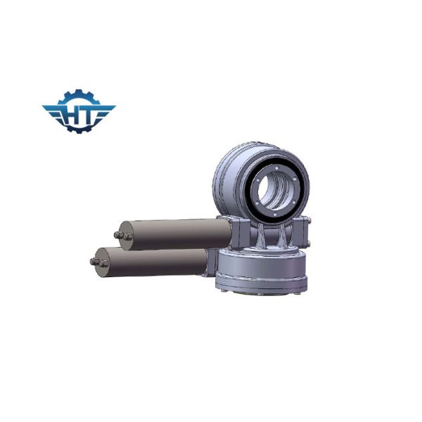 Quality SDE5 High Holding Torque Slew Drive Gearbox of Tooth Contact With Nema Motor For Solar Plant for sale