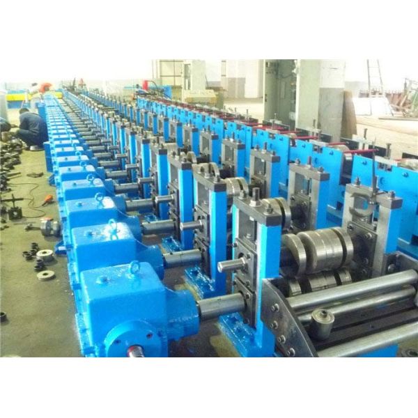 Unistruct C Channel Roll Forming Machine 41*41mm Automatic Decoiler Flying