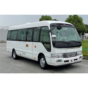 Toyota Coaster 7 Seater Coach Tour Bus Gasoline Rear Drive 4×2 Manual Transmissi