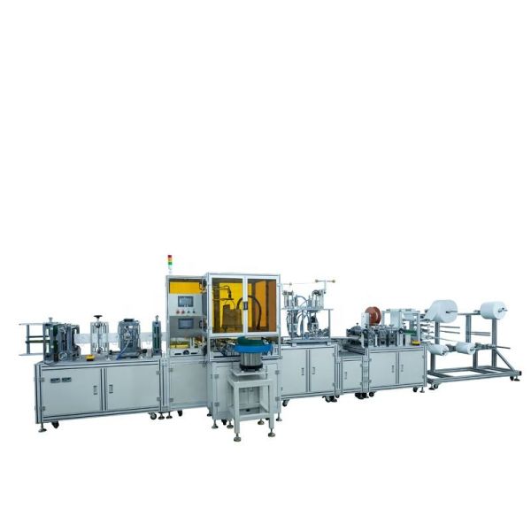 Full Automatic Ladies Automatic Sanitary Pad Machine Wide Table