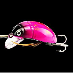 Floating Small Minnow Bait Crank Beetle 8 Colors 3.8cm / 4.1g
