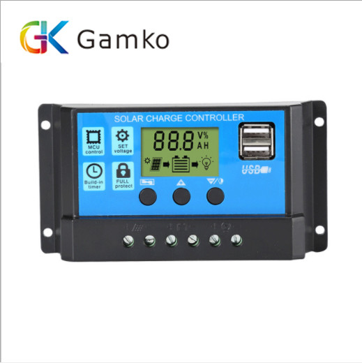GKD 30A currency power solar controller electronic power control automatic