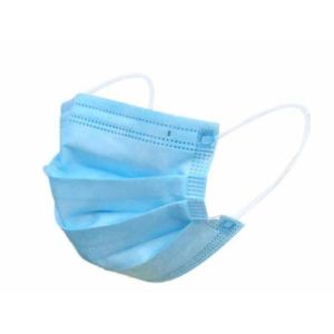 High BFE Hygiene Face Mask Non Irritating With Elastic Ear Loop Blue Color