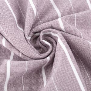 Breathable And Stylish Comfortable Soft Striped Knit Fabric For T-Shirt