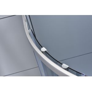 Sliding Opening European Shower Door Enclosures Customized