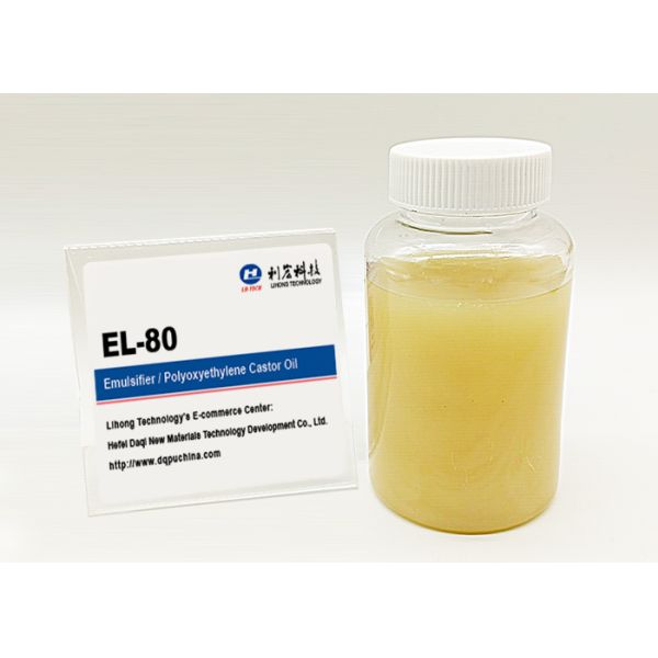 Emulsifier EL-60 Cremophor EL-80 Polyoxyethylene Castor Oil EL-90 Ethoxylated Hydrogenated Castor Oil  Surfactant