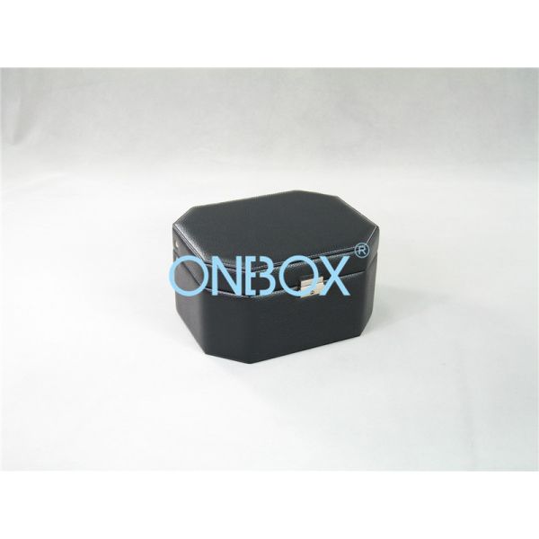 Embossed Personalised Wrist Watch Box With Removable Insert Tray