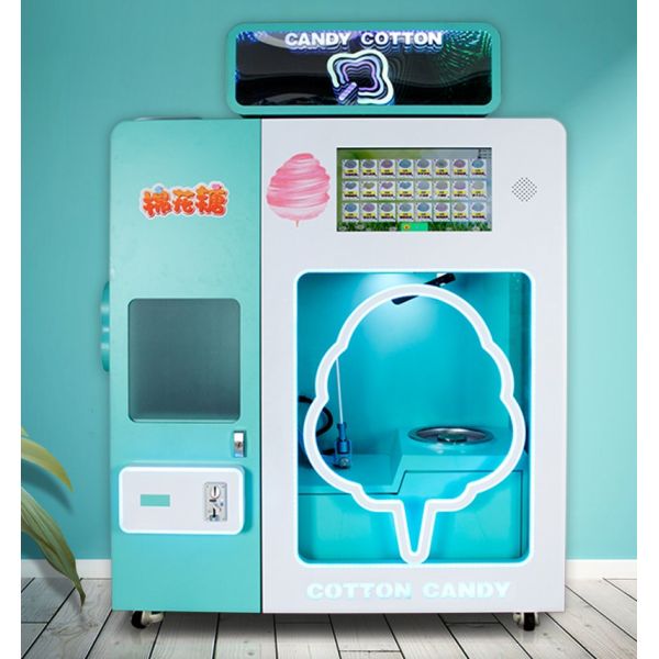 Automatic Small Cotton Candy Machine Tabletop 2500W for Commercial catering