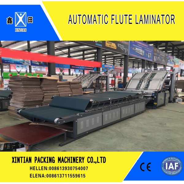 High Precision Automatic Lamination Machine 12kw For Paperboard , CE ISO