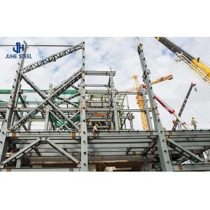 Wholesale Door Construction Warehouse Light Steel Structre Prefab Steel Structure Self Storage Units from china suppliers