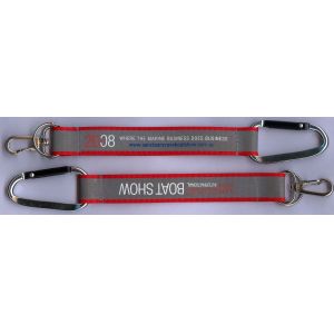 Lightweight Lovely Carabiner Key Chain With Laser Engraved Logo