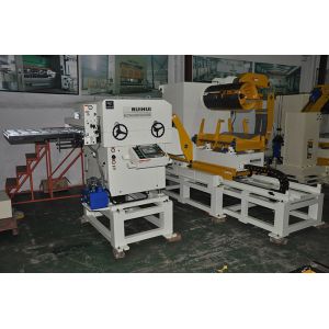 Hardware Terminal Strip Steel Coil Uncoiler , Automatic Molding Processing NC