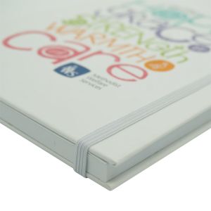 Professional Diary Hardback Notebook Printing With Elastic Closure