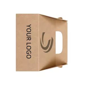 Wholesale Custom Eco-Friendly Burger Boxes - Greaseproof Kraft Paper Packaging