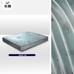 Fashionable Printed 83 inch Polyester Mattress Fabric Intertek Eco Certification