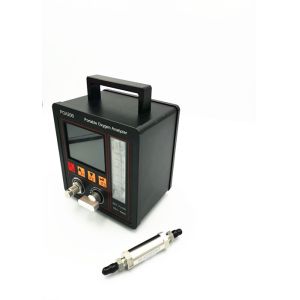 China Resolution 0.01ppm Portable O2 Analyzer , Lightweight Oxygen Purity Analyzer on sale