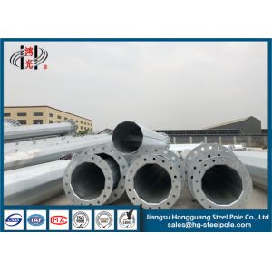 Wholesale Conical Galvanized Steel 16m Power Transmission Poles from china suppliers