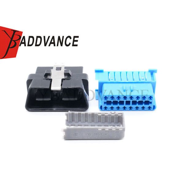 1418984-1 16 Pin Male Female Micro TE Connectivity AMP Timer Connector Housing For Auto