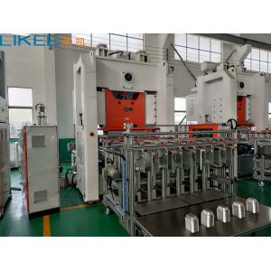 Fully Automatic 5 Cavities Aluminium Foil Food Container Making Machine