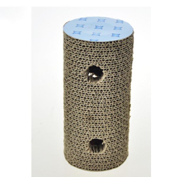 Dumbbell Cat Scratching Board Eco-friendly Corrugated Cardboard Rolling Cat