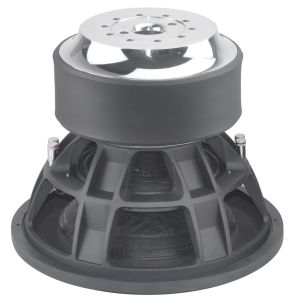 China 12'' Ferrite motor Subwoofer, 3500wrms, 4'' voice coil, D1/D2 ohms, freq. response: 35-300Hz, Sensitivity: 85dB SP12G on sale