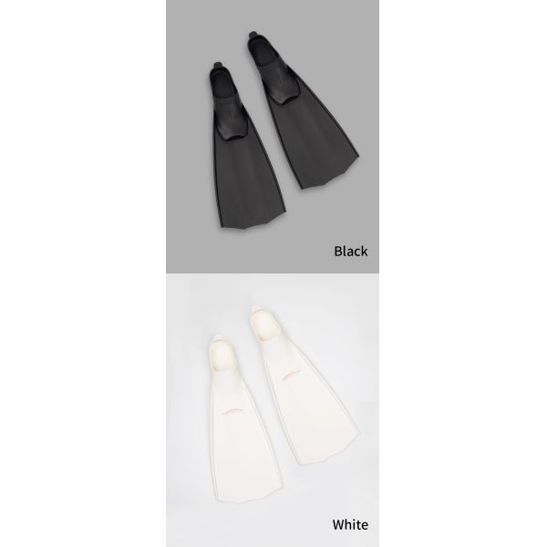 Short Rubber Beginner Freediving Fins Silicone TPE Swim Strap For Adults