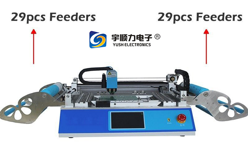 Wholesale Desktop 58pcs Feeders SMT Pick And Place Equipment Embedded Linux System from china suppliers