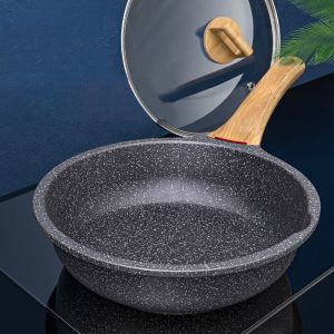 Good Quality Nonstick Frying Pan Skillet Swiss Granite Coating Omelette Pan
