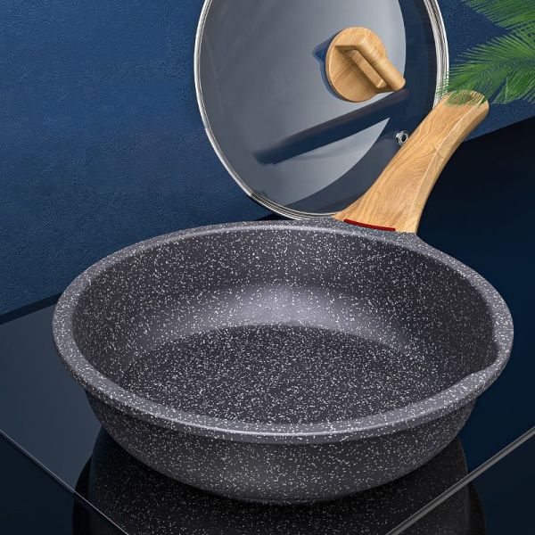 Good Quality Nonstick Frying Pan Skillet Swiss Granite Coating Omelette Pan