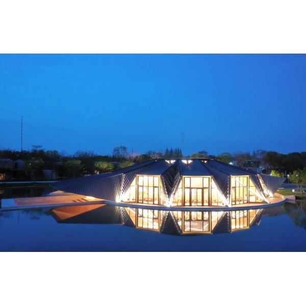 Industrial Steel Commercial Buildings Multifunctional Prefab Engineering