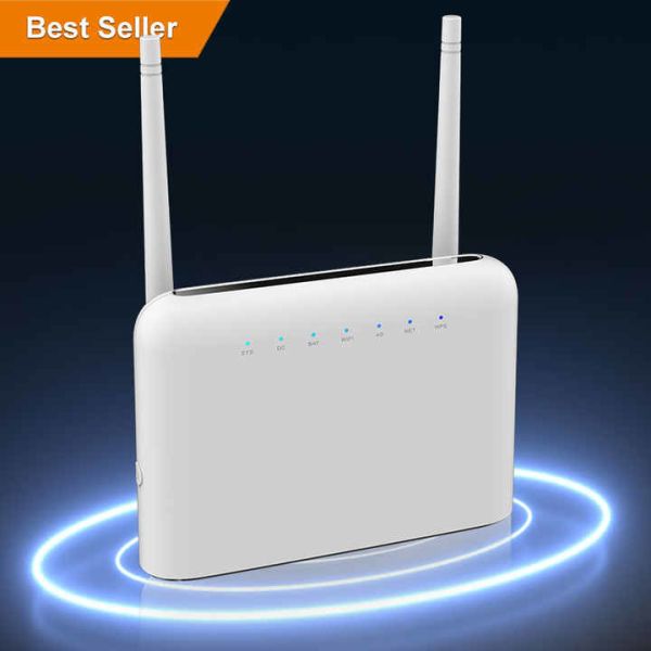 300mbps MIMO 2*2 Wifi Wireless Router 3G 4G Lte CPE Wifi Router Modem With Sim