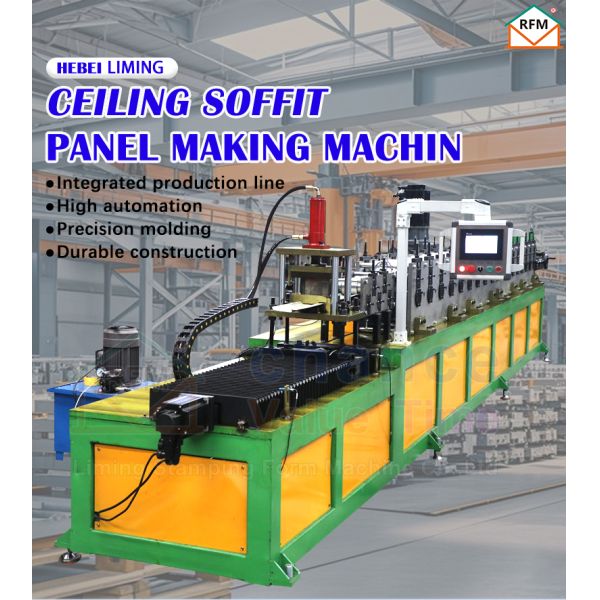 Fully Automatic Metal Ceiling Panel Roll Forming Machine